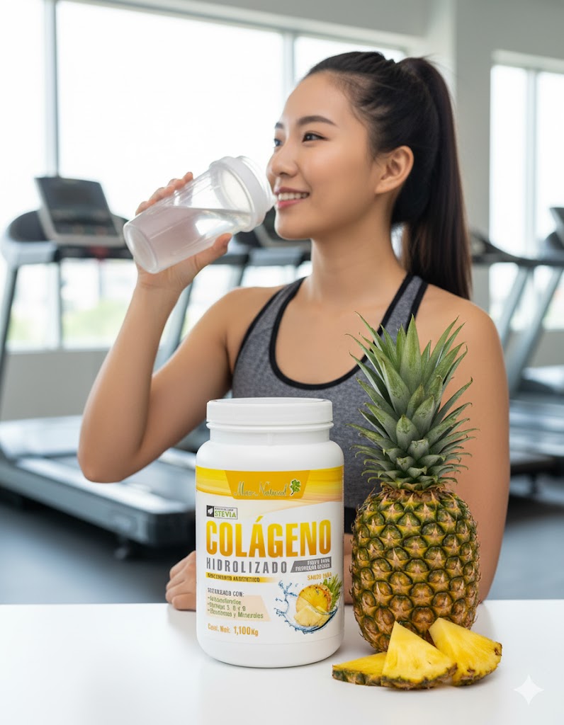 Colágeno Hidrolizado Sabor Piña (1.1 kg) - Max Natural®
