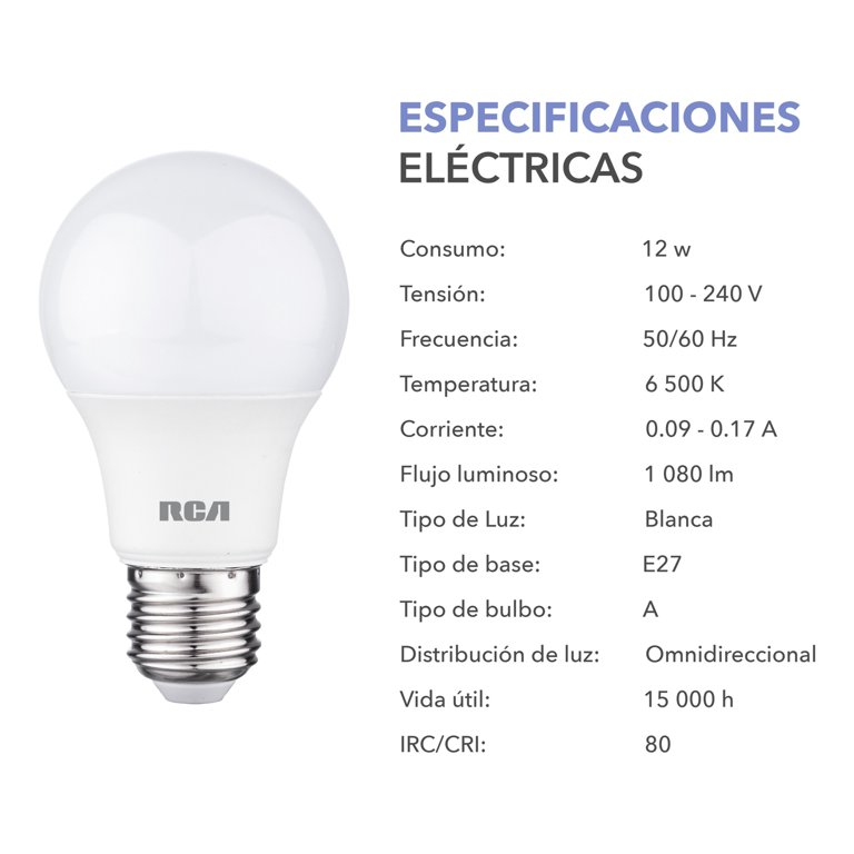 Set de Focos Led 6500K