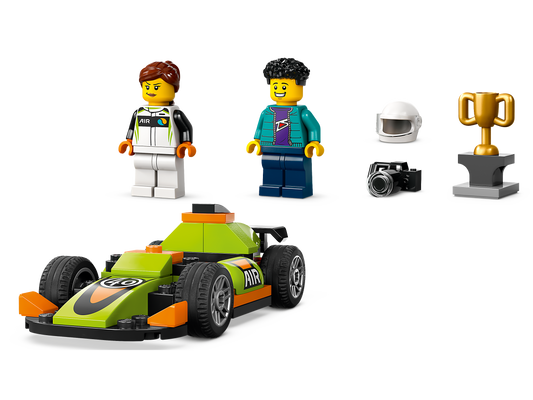 LEGO CITY Auto Deportivo de Carreras Verde