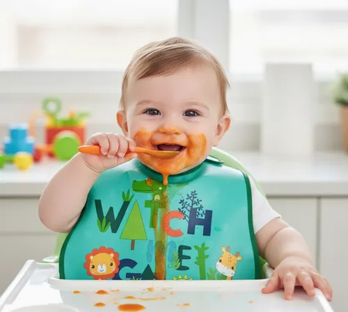 Baberos de Plástico con Bolsillo - Fisher Price®
