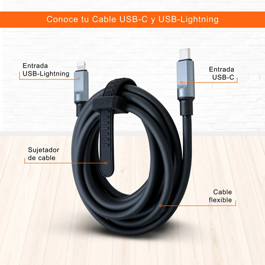 Cable USC-C a Lightning