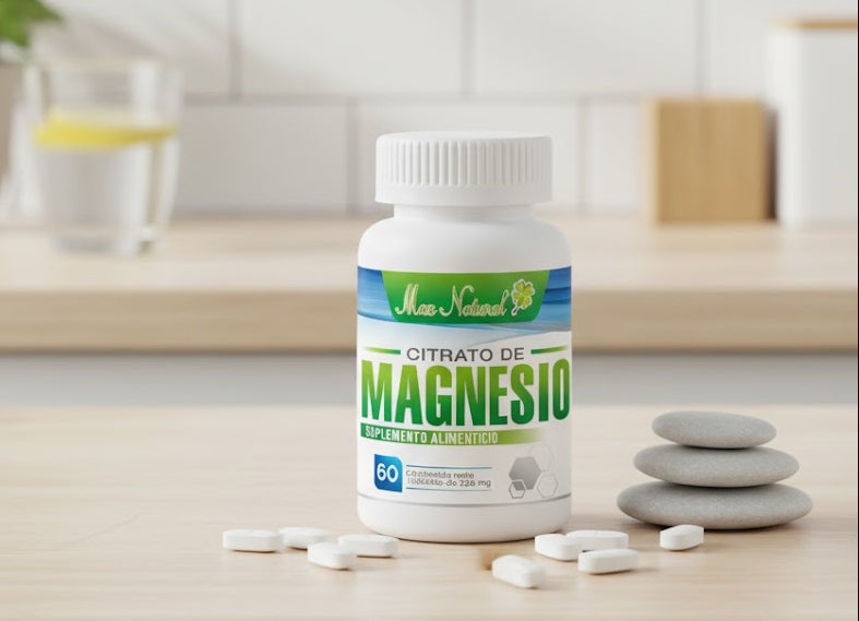Citrato de Magnesio en Polvo (500 g) - Max Natural®