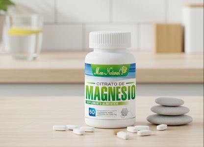 Citrato de Magnesio en Polvo (500 g) - Max Natural®