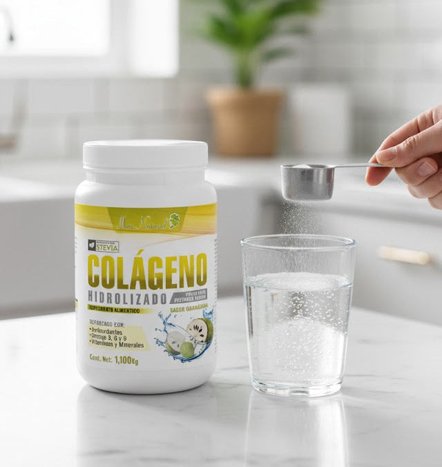 Colágeno Hidrolizado Sabor Guanábana (1.1 kg) - Max Natural®