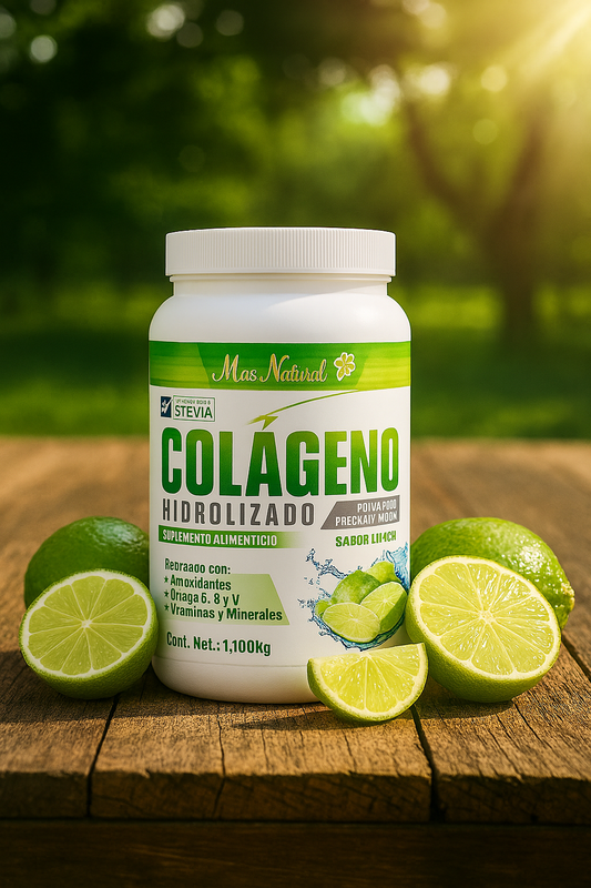 Colágeno Hidrolizado Sabor Limón (1.1 kg) - Max Natural®