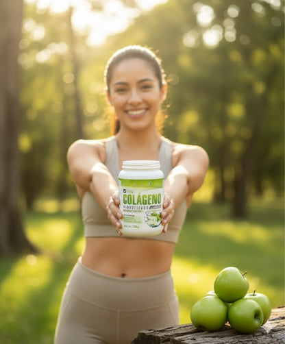 Colágeno Hidrolizado Sabor Manzana (1.1 kg) - Max Natural®