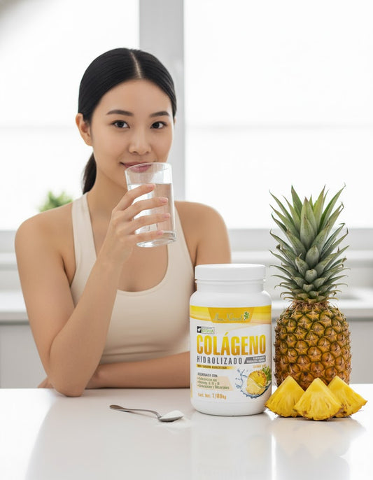 Colágeno Hidrolizado Sabor Piña (1.1 kg) - Max Natural®