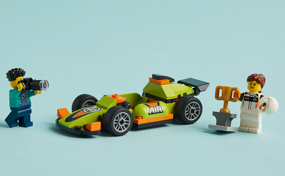 LEGO CITY Auto Deportivo de Carreras Verde