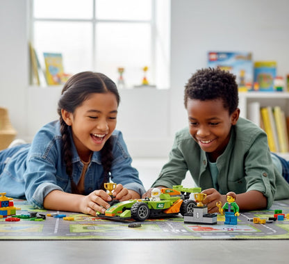 LEGO CITY Auto Deportivo de Carreras Verde