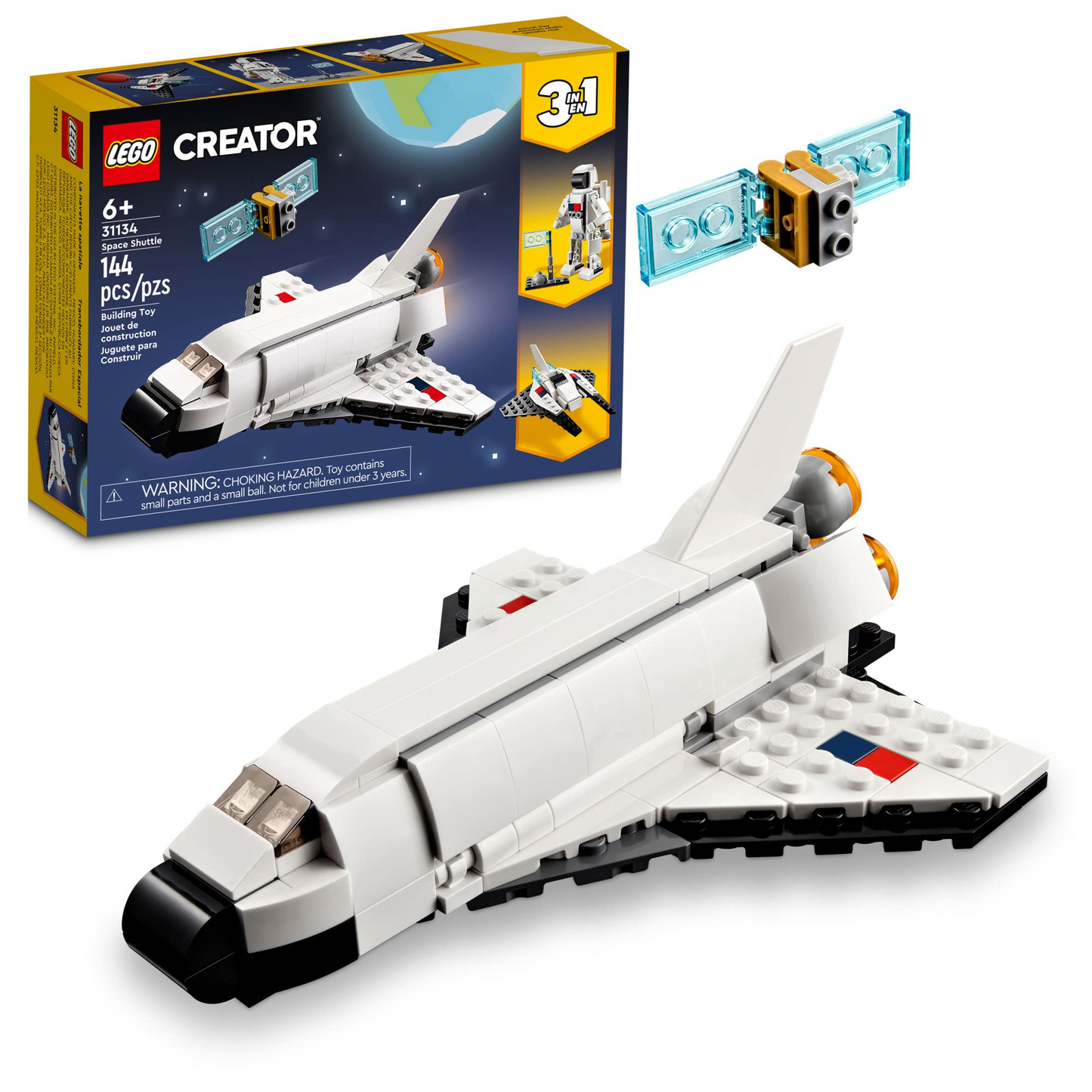 LEGO Creator 3 en 1 Transbordador Espacial (31134)