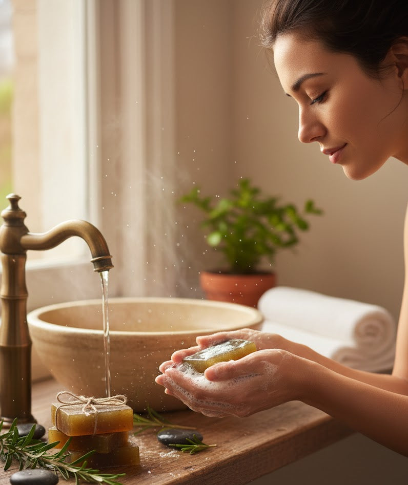 Jabón Mojito - Rearvora (Frescura Energizante y Limpieza Revitalizante)