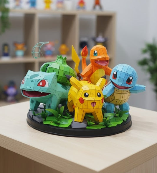 Rompecabezas 3D Pokemon