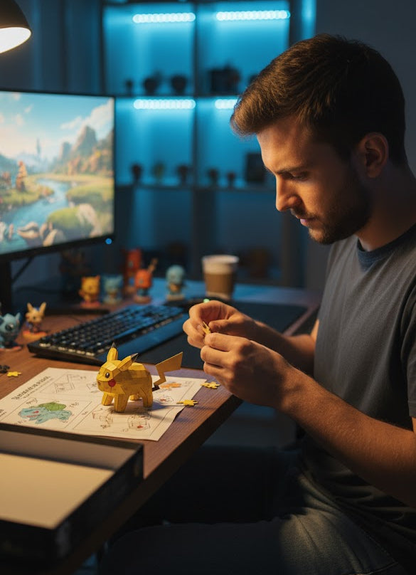 Rompecabezas 3D Pokemon