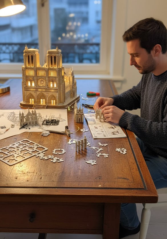 Rompecabezas 3D Catedral Notre Dame