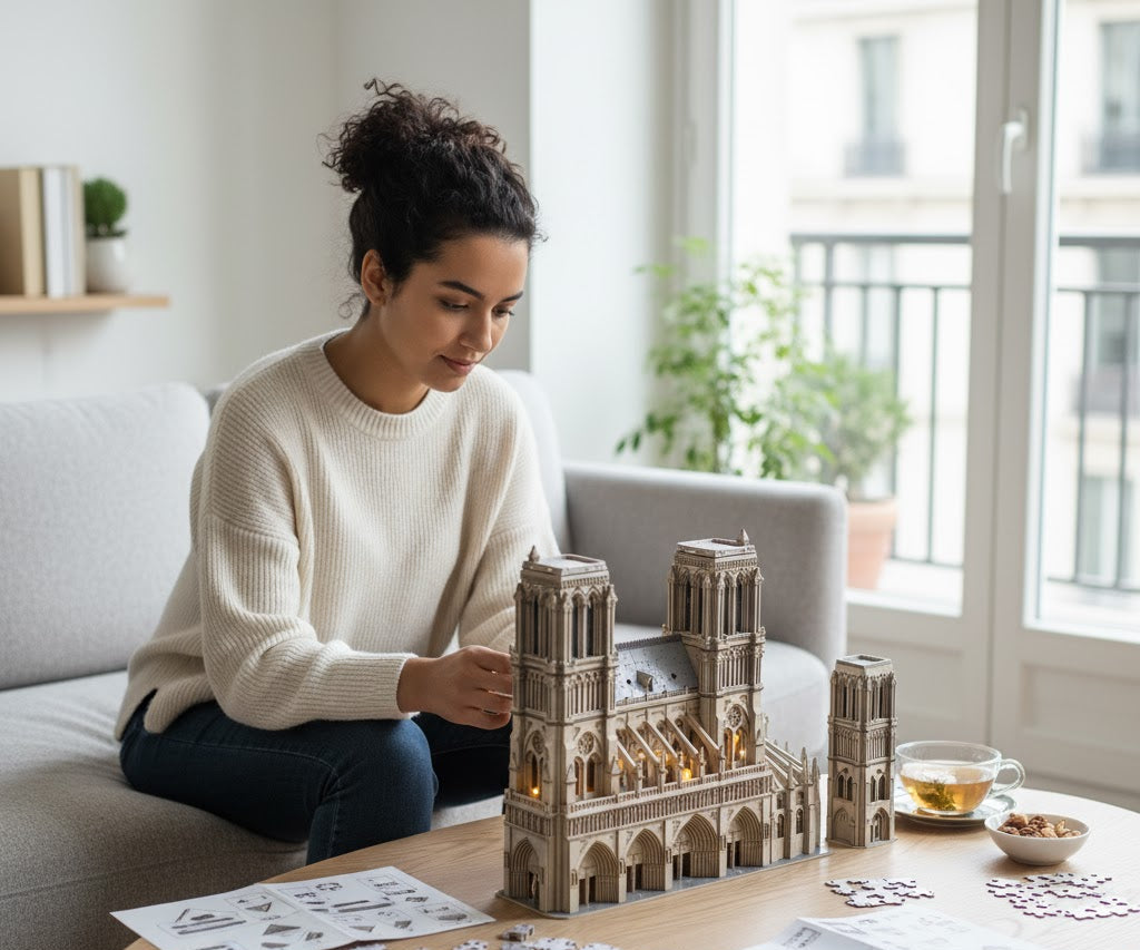 Rompecabezas 3D Catedral Notre Dame