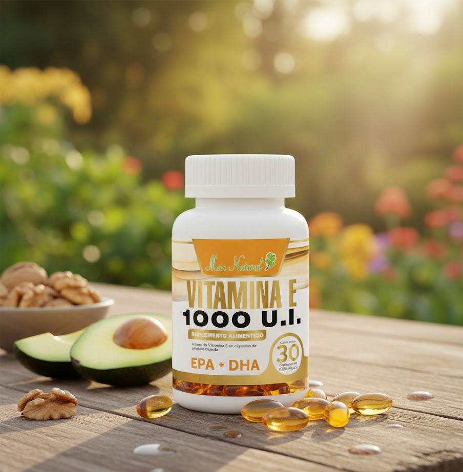 Vitamina E (Cápsulas) - Max Natural®