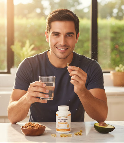 Vitamina E 400 U.I. (Cápsulas) - Max Natural®