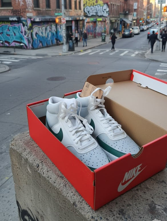Tenis Nike Court Vision Mid Hombre